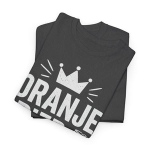 ORANJE. BIER. BEUKEN. – Hardstyle Koningsdag T-shirt voor Mannen - Koning Shirt