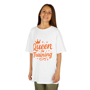 Queen in Training – Kinder T-shirt voor Koningsdag Meiden - Koning Shirt