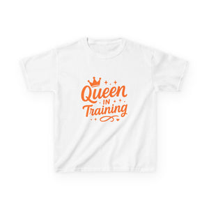 Queen in Training – Kinder T-shirt voor Koningsdag Meiden - Koning Shirt