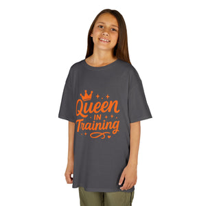 Queen in Training – Kinder T-shirt voor Koningsdag Meiden - Koning Shirt