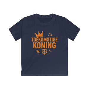 Toekomstige Koning – Kinder T-shirt voor Koningsdag Jongens - Koning Shirt
